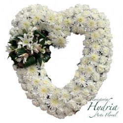 Corazón funebre grande